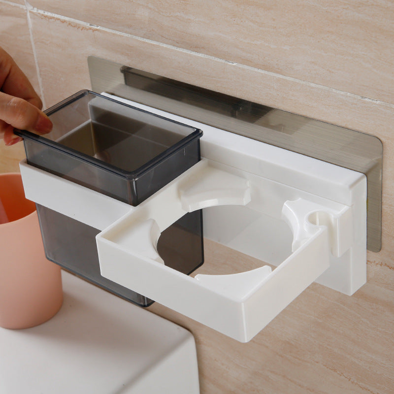 Wall-Mount Hair Dryer Holder